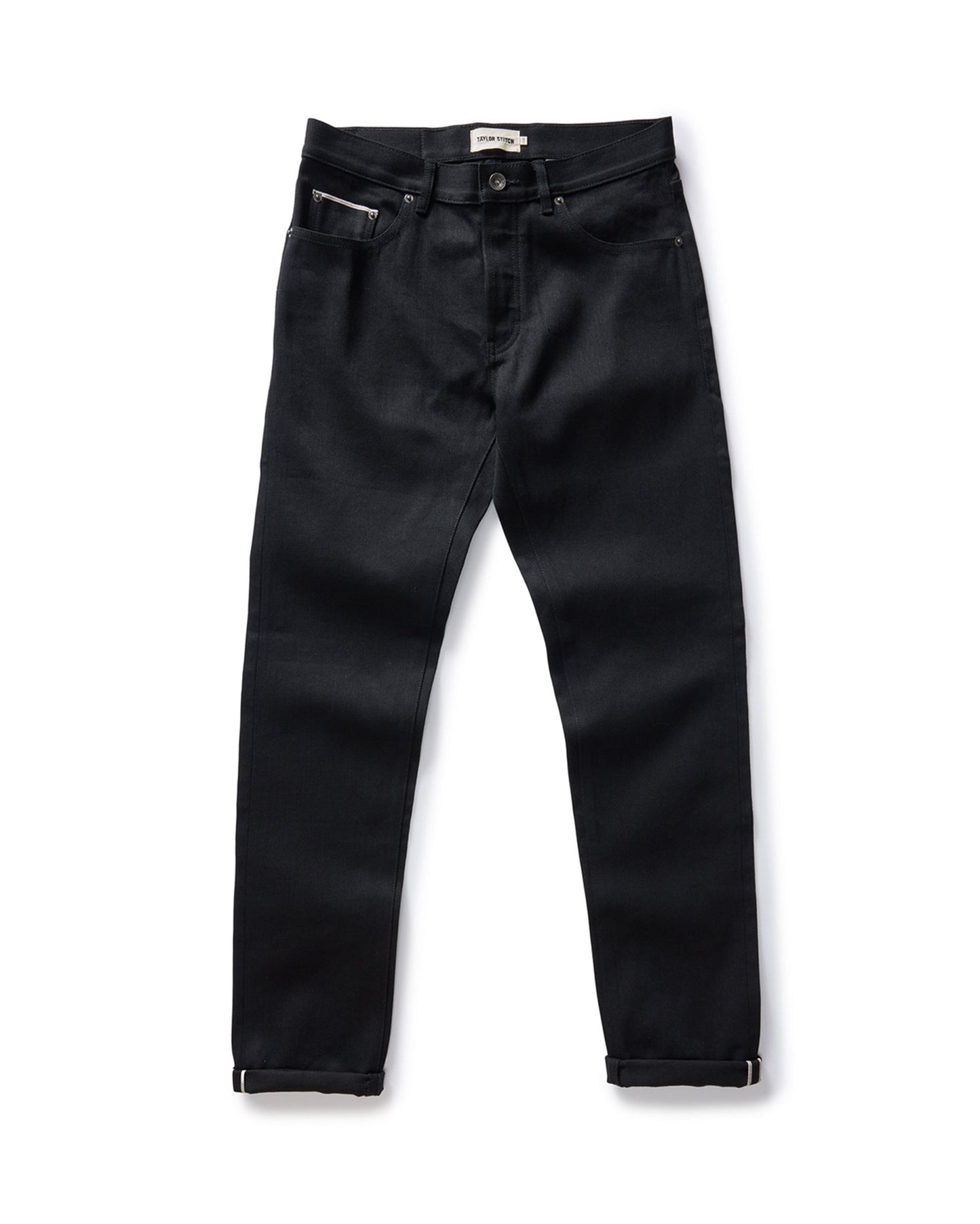 The Slim Jean in Rigid Black Organic Selvedge
