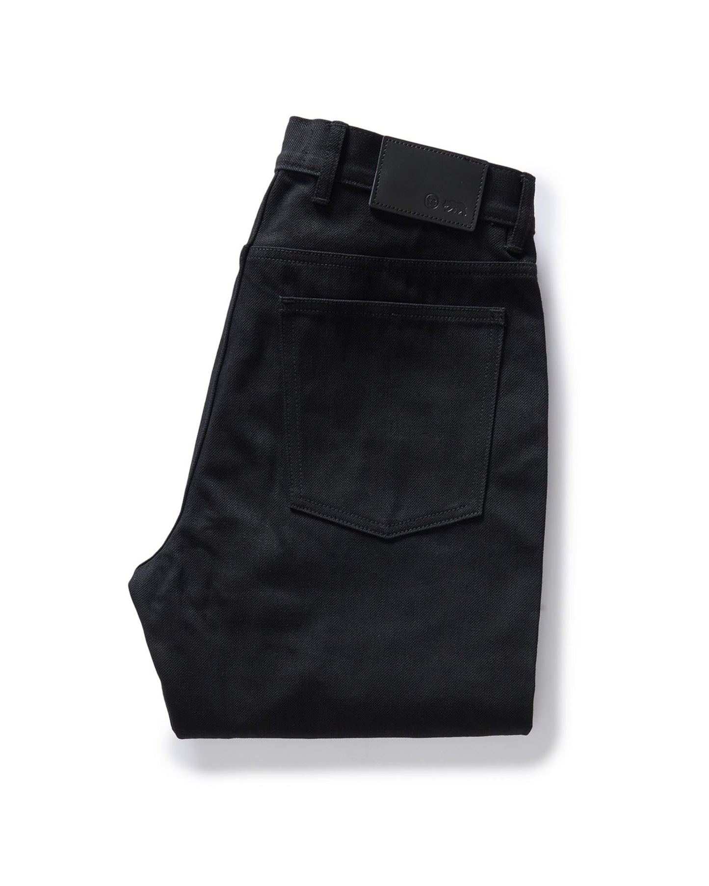 The Slim Jean in Rigid Black Organic Selvedge