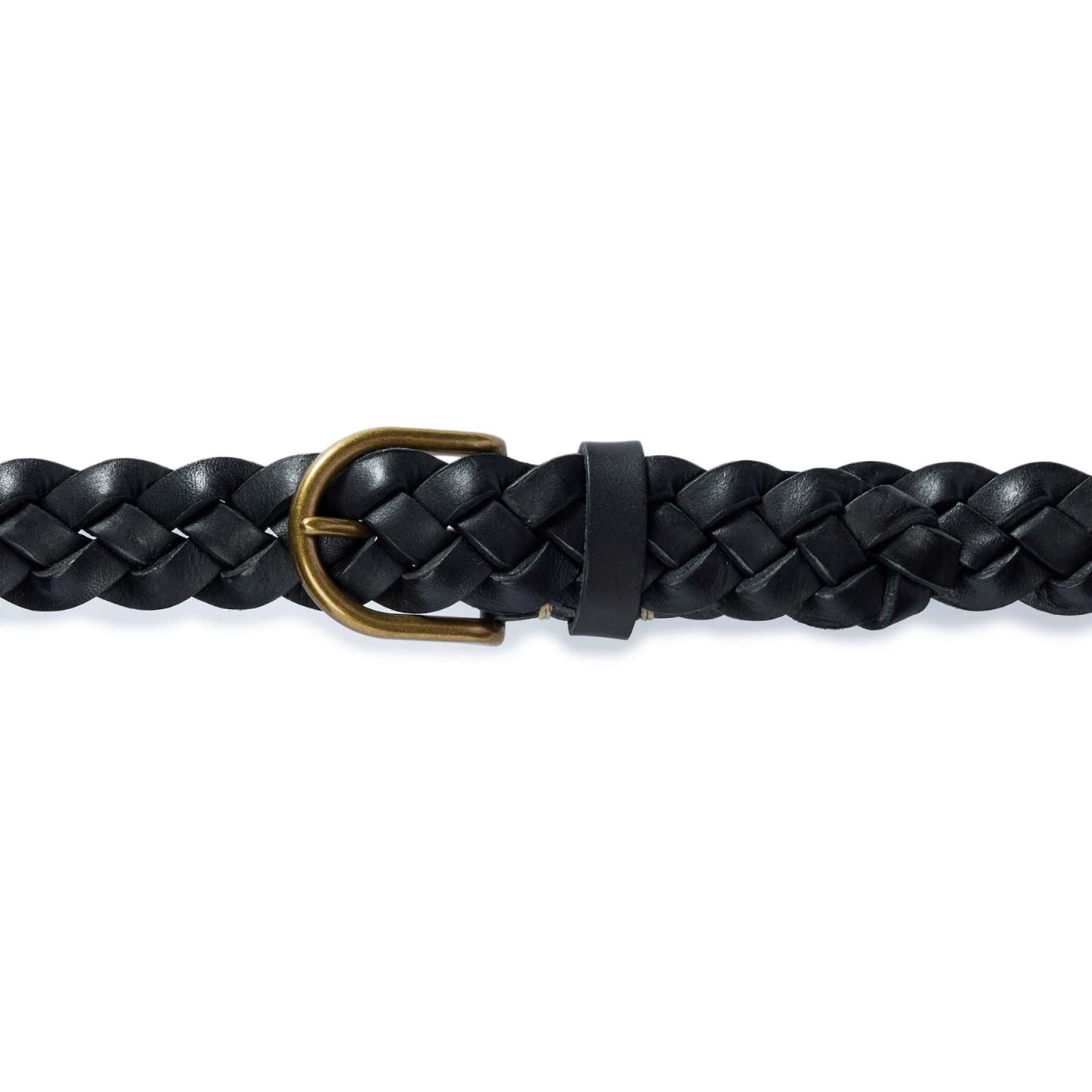 The Braided Belt in Black