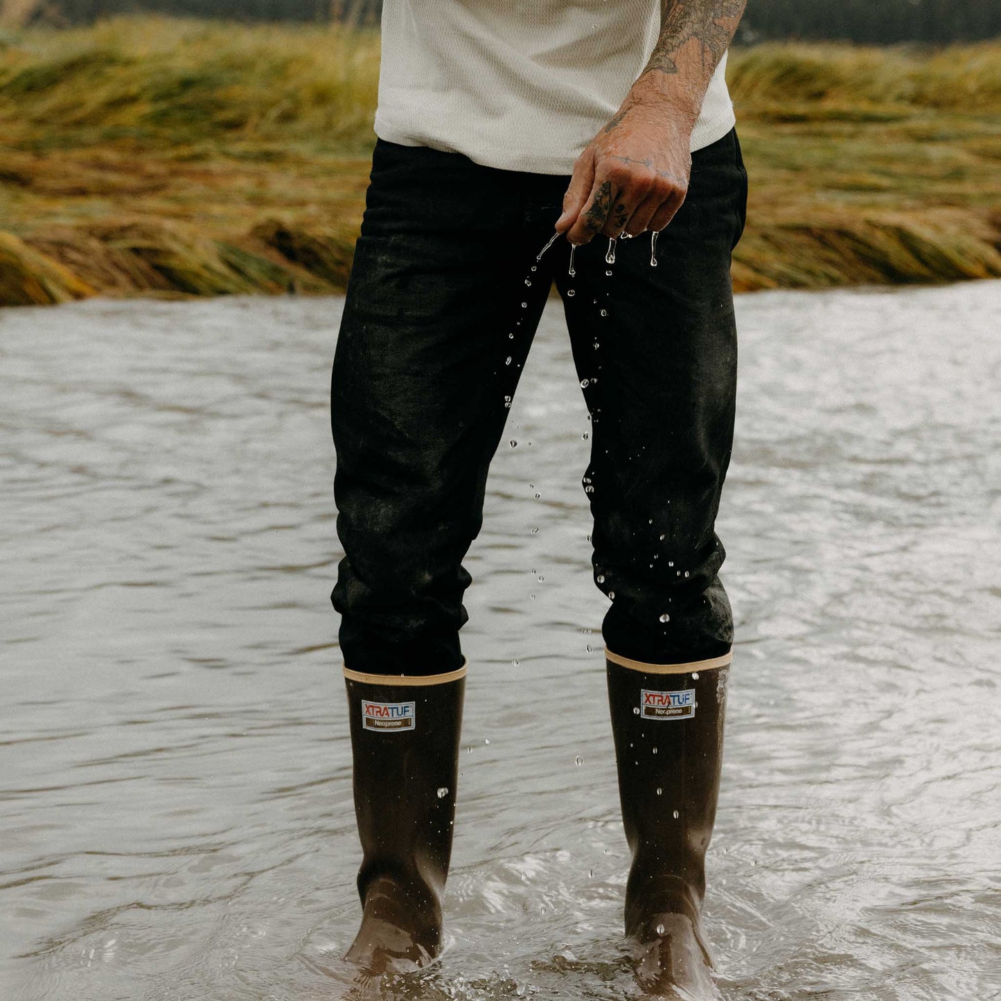 The Democratic Jean in Rigid Black Organic Selvedge